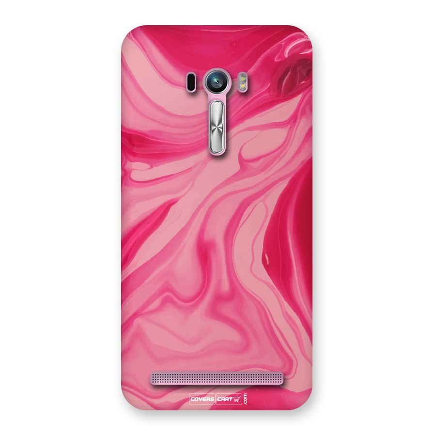 Sizzling Pink Marble Texture Back Case for Zenfone Selfie