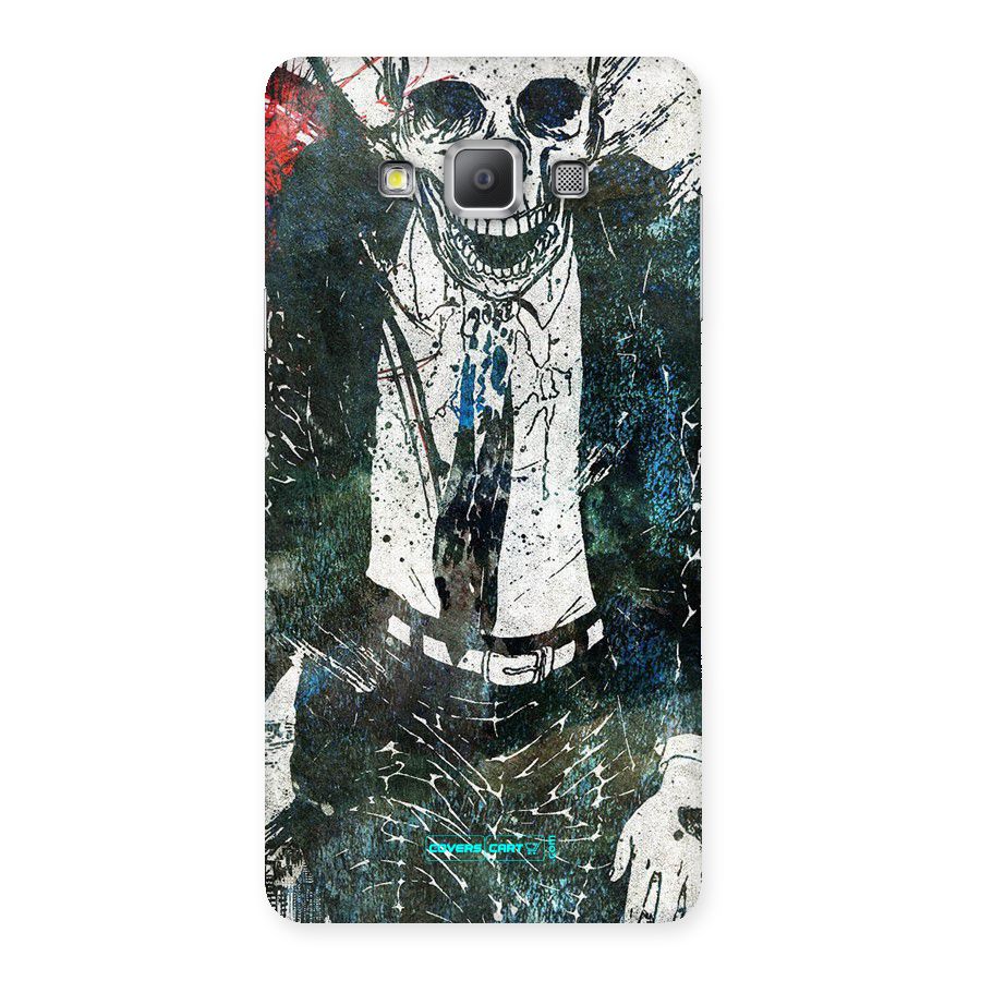 Skeleton in a Suit Back Case for Galaxy A7