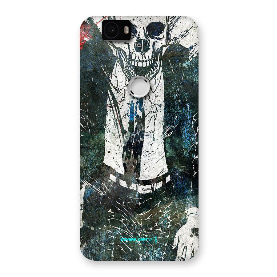 Skeleton in a Suit Back Case for Google Nexus-6P