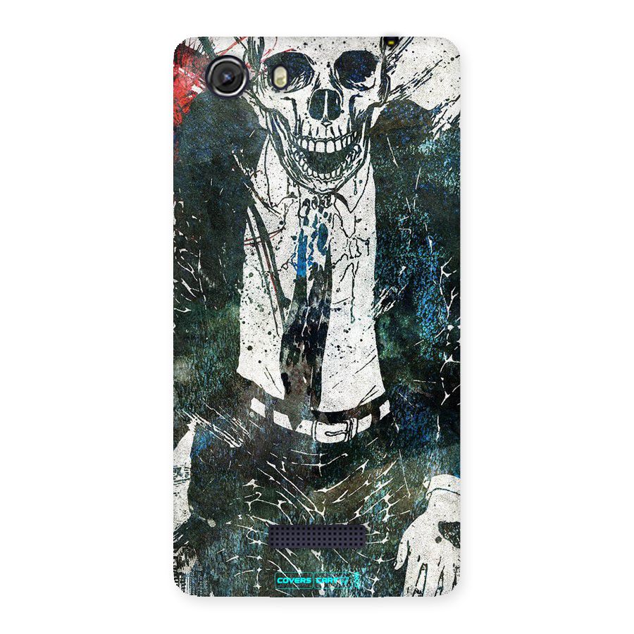 Skeleton in a Suit Back Case for Micromax Unite 3