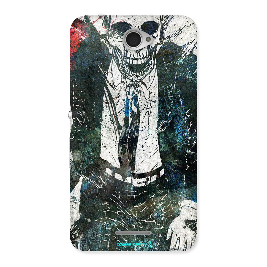 Skeleton in a Suit Back Case for Sony Xperia E4