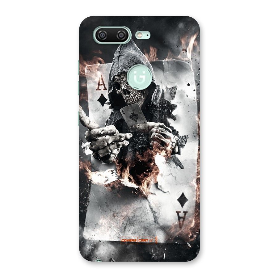 Skull with an Ace Back Case for Gionee S10
