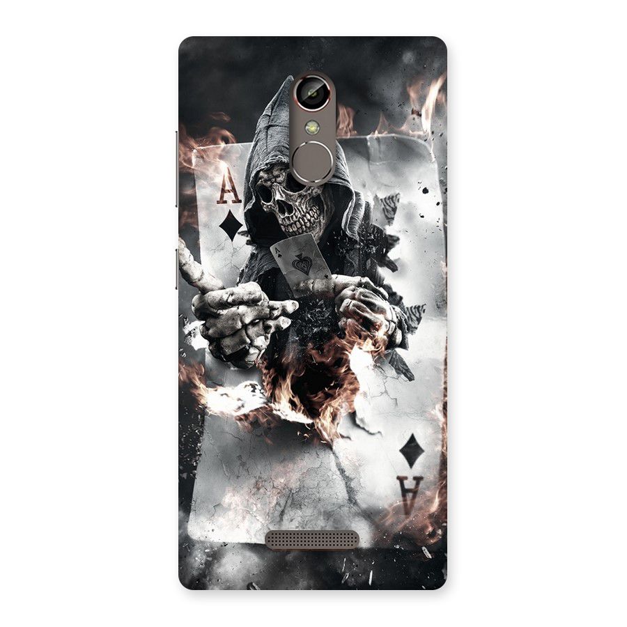 Skull with an Ace Back Case for Gionee S6s