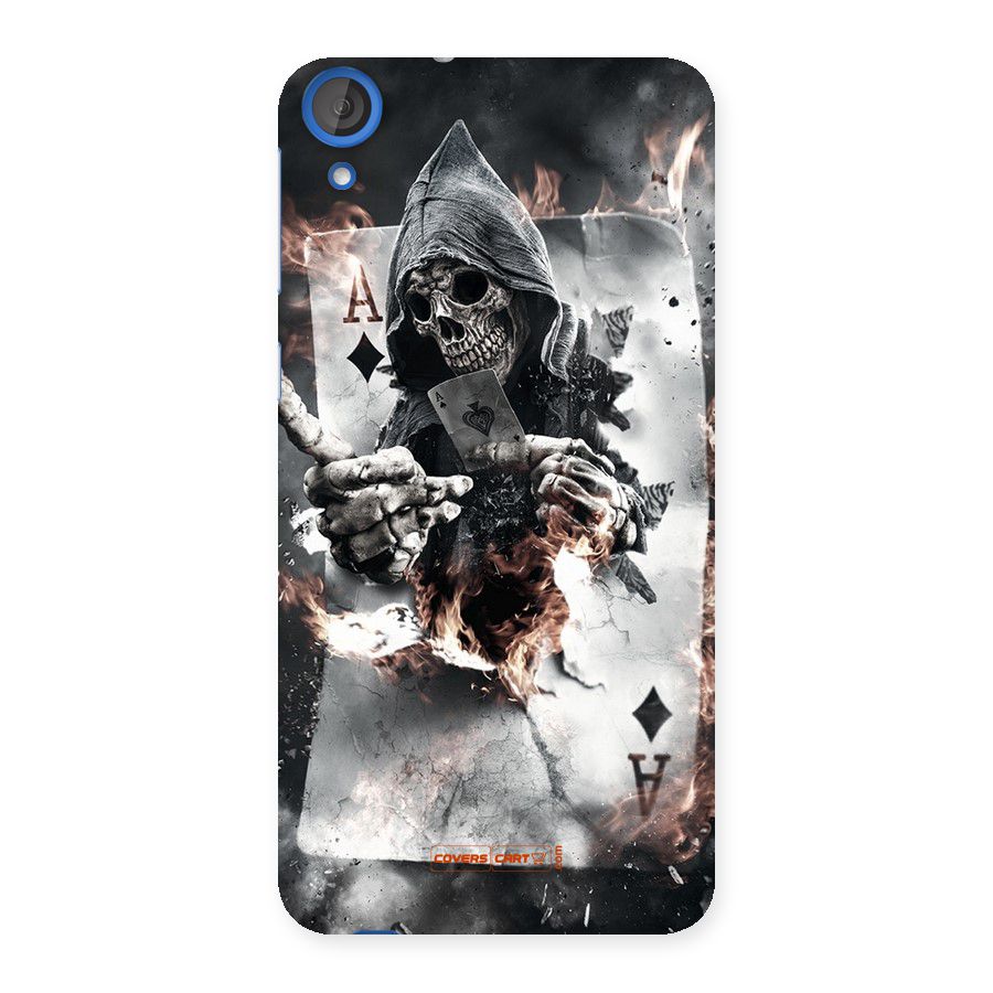 Skull with an Ace Back Case for HTC Desire 820