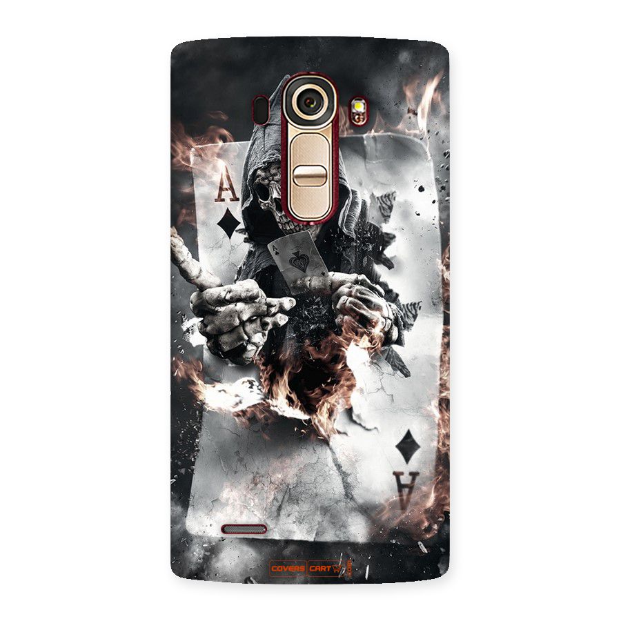 Skull with an Ace Back Case for LG G4