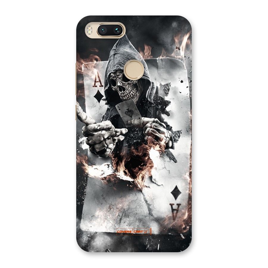 Skull with an Ace Back Case for Mi A1