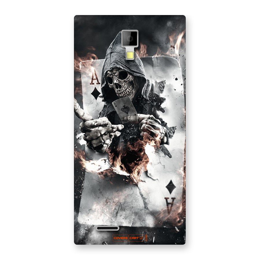 Skull with an Ace Back Case for Micromax Canvas Xpress A99