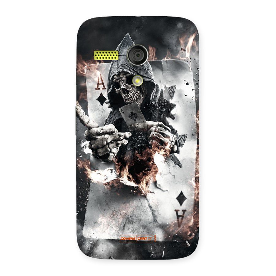 Skull with an Ace Back Case for Moto G