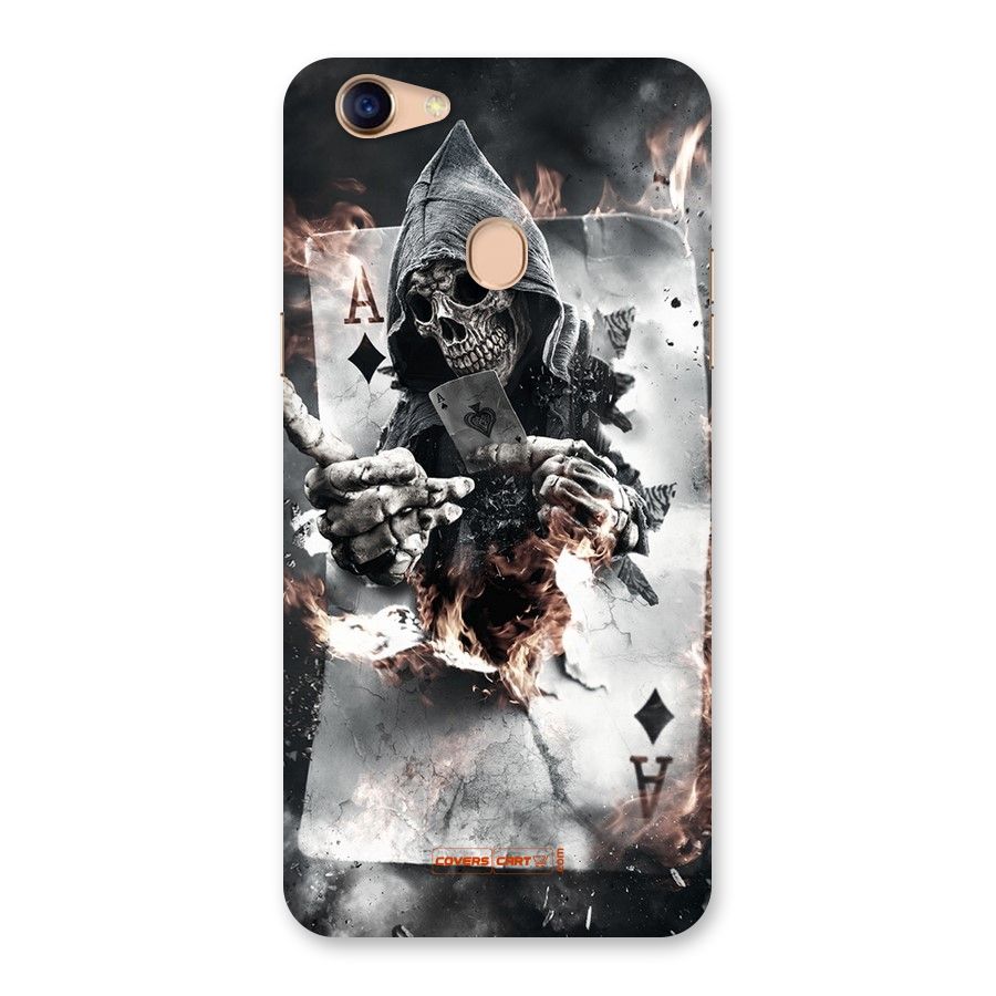 Skull with an Ace Back Case for Oppo F5