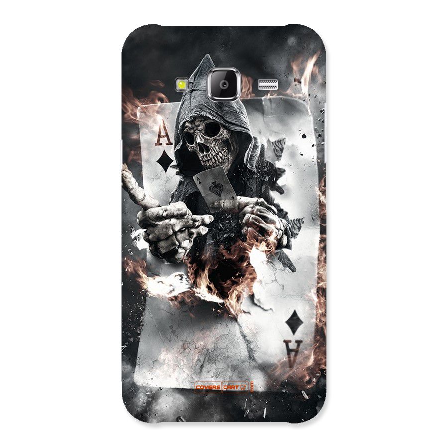 Skull with an Ace Back Case for Samsung Galaxy J5