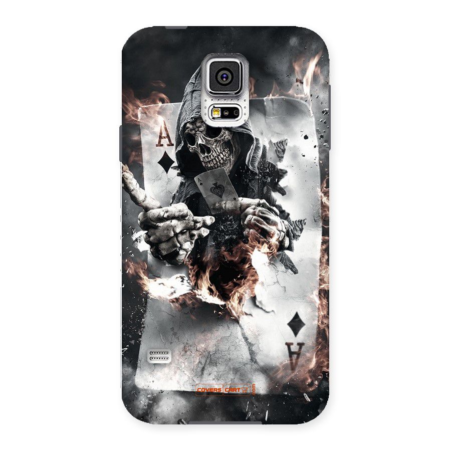 Skull with an Ace Back Case for Samsung Galaxy S5