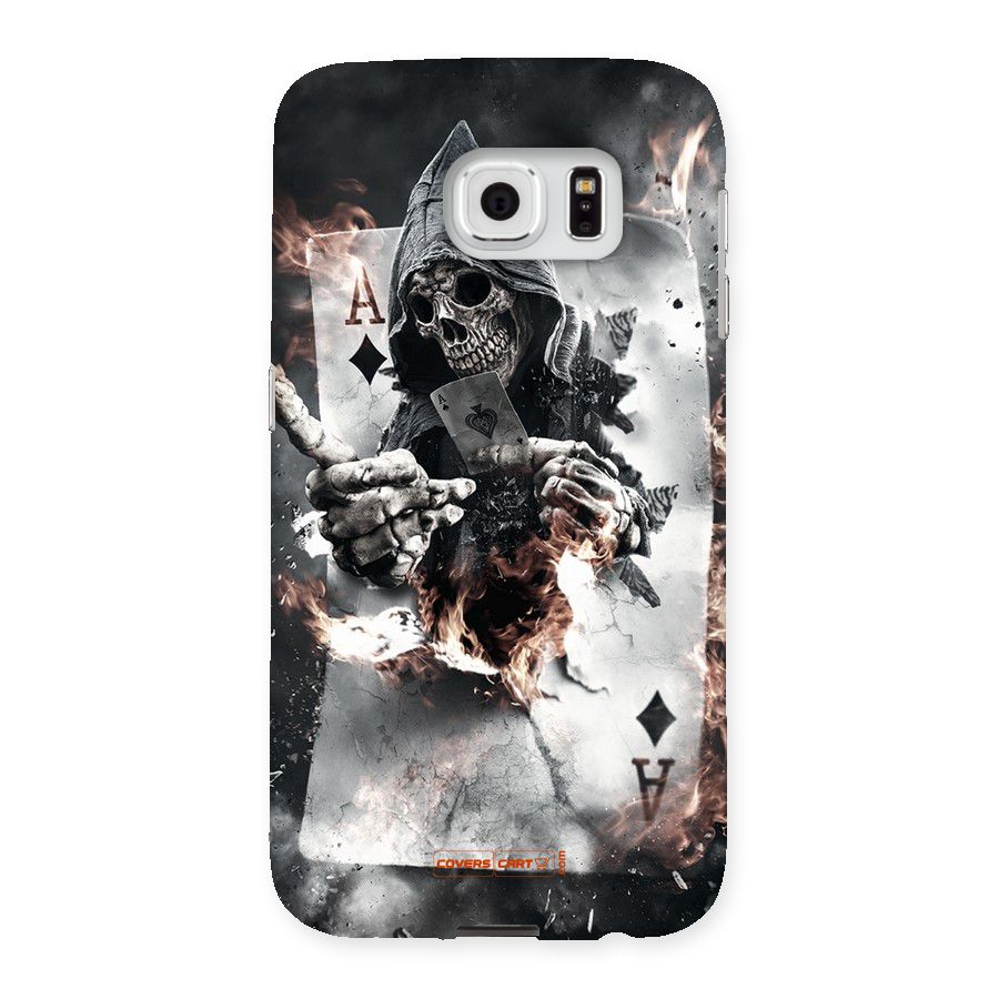 Skull with an Ace Back Case for Samsung Galaxy S6