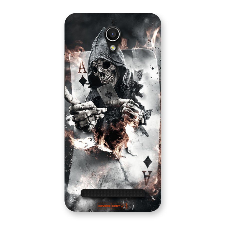 Skull with an Ace Back Case for Zenfone Go