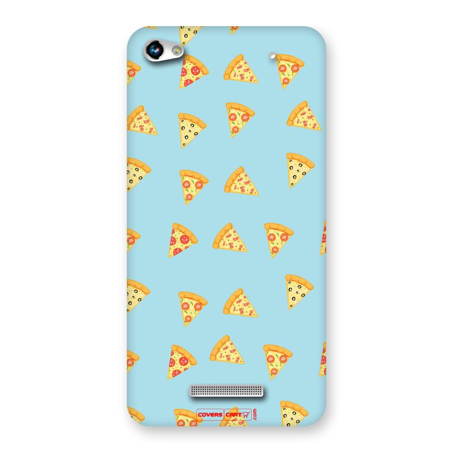 Cute Slices of Pizza Back Case for Canvas Hue 2 A316