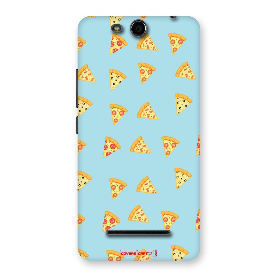 Cute Slices of Pizza Back Case for Canvas Juice 3