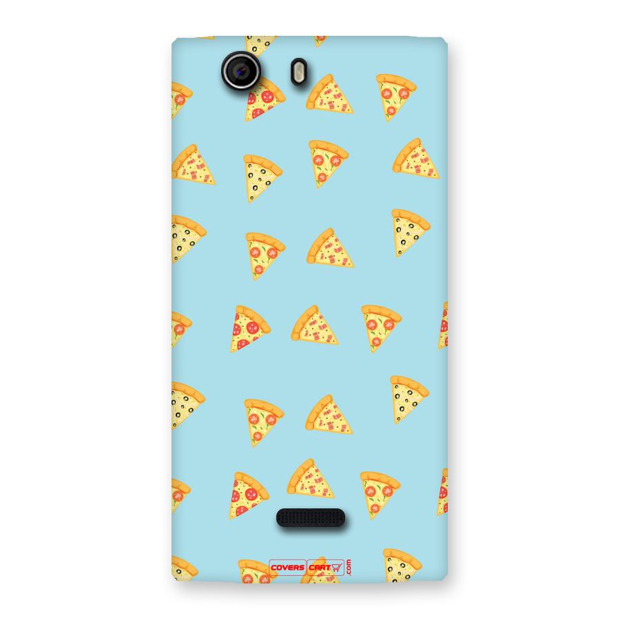 Cute Slices of Pizza Back Case for Canvas Nitro 2