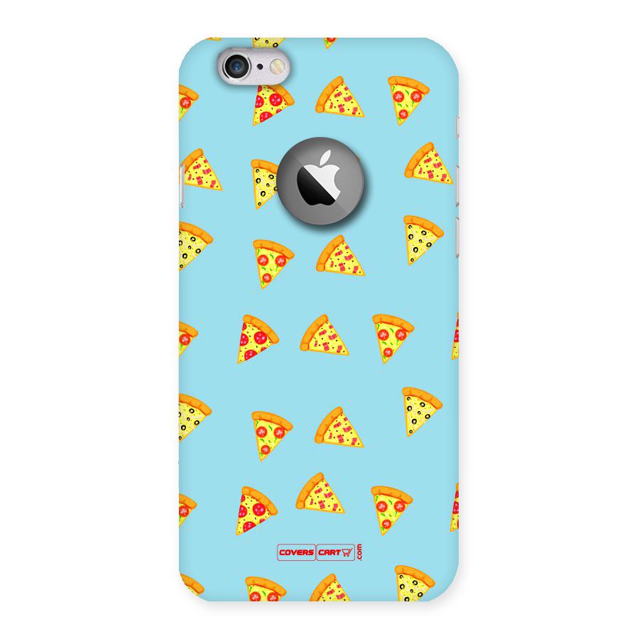 Cute Slices of Pizza Back Case for iPhone 6 Logo Cut
