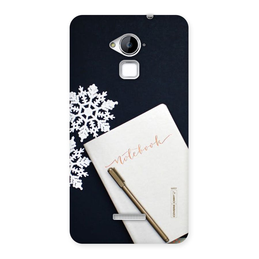Snowflake Notebook Back Case for Coolpad Note 3