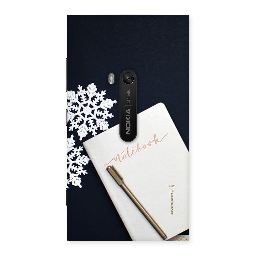 Snowflake Notebook Back Case for Lumia 920