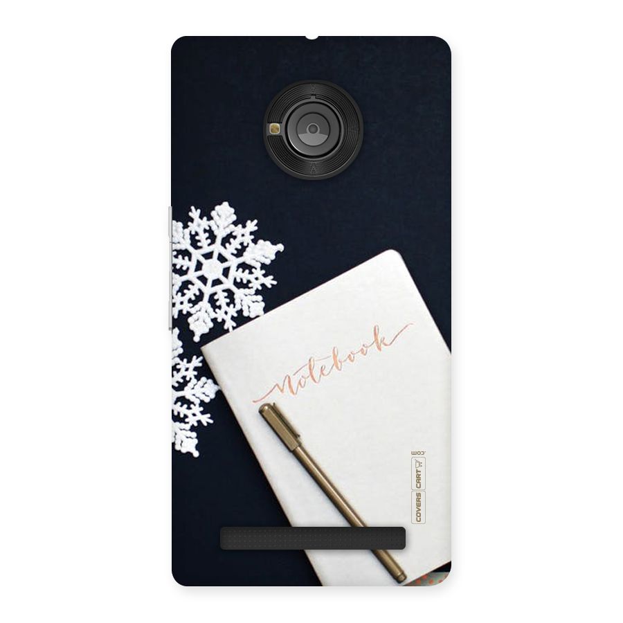 Snowflake Notebook Back Case for Yu Yunique