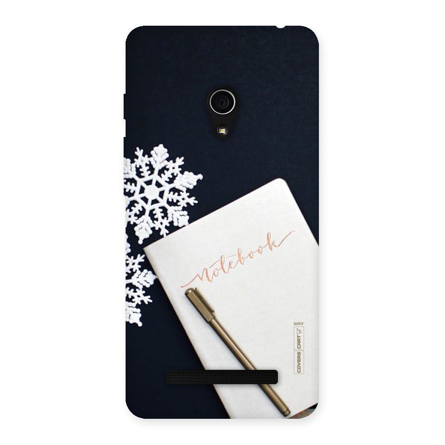 Snowflake Notebook Back Case for Zenfone 5