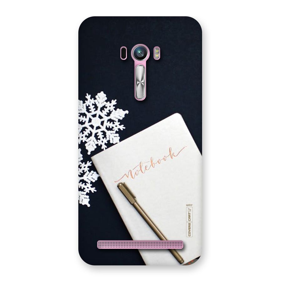 Snowflake Notebook Back Case for Zenfone Selfie