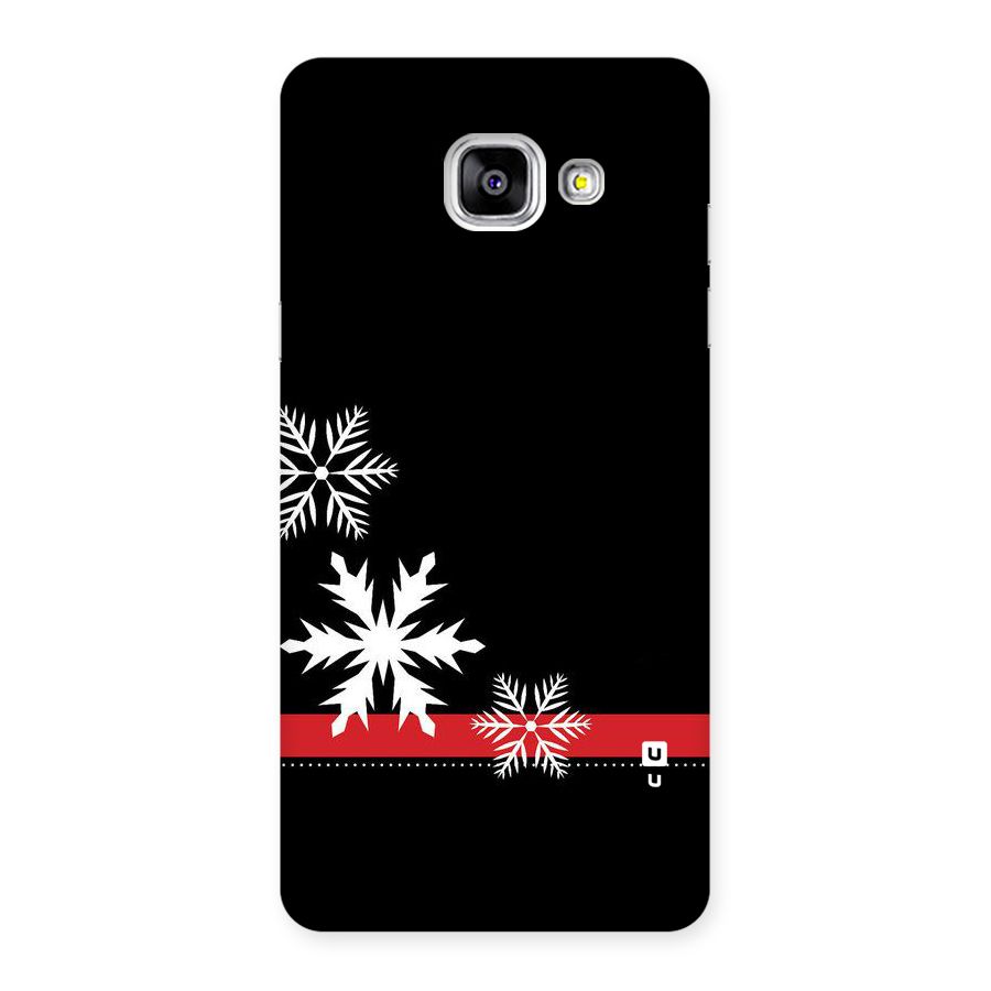 Snowflake Ribbon Back Case for Galaxy A5 2016