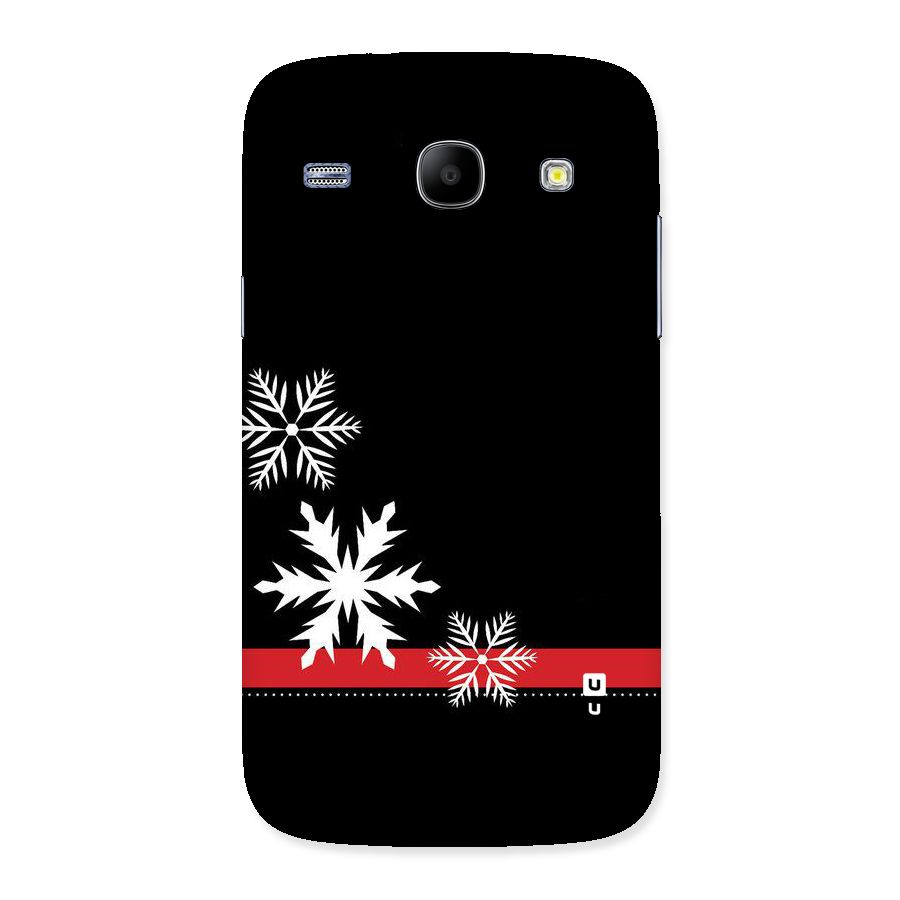 Snowflake Ribbon Back Case for Galaxy Core