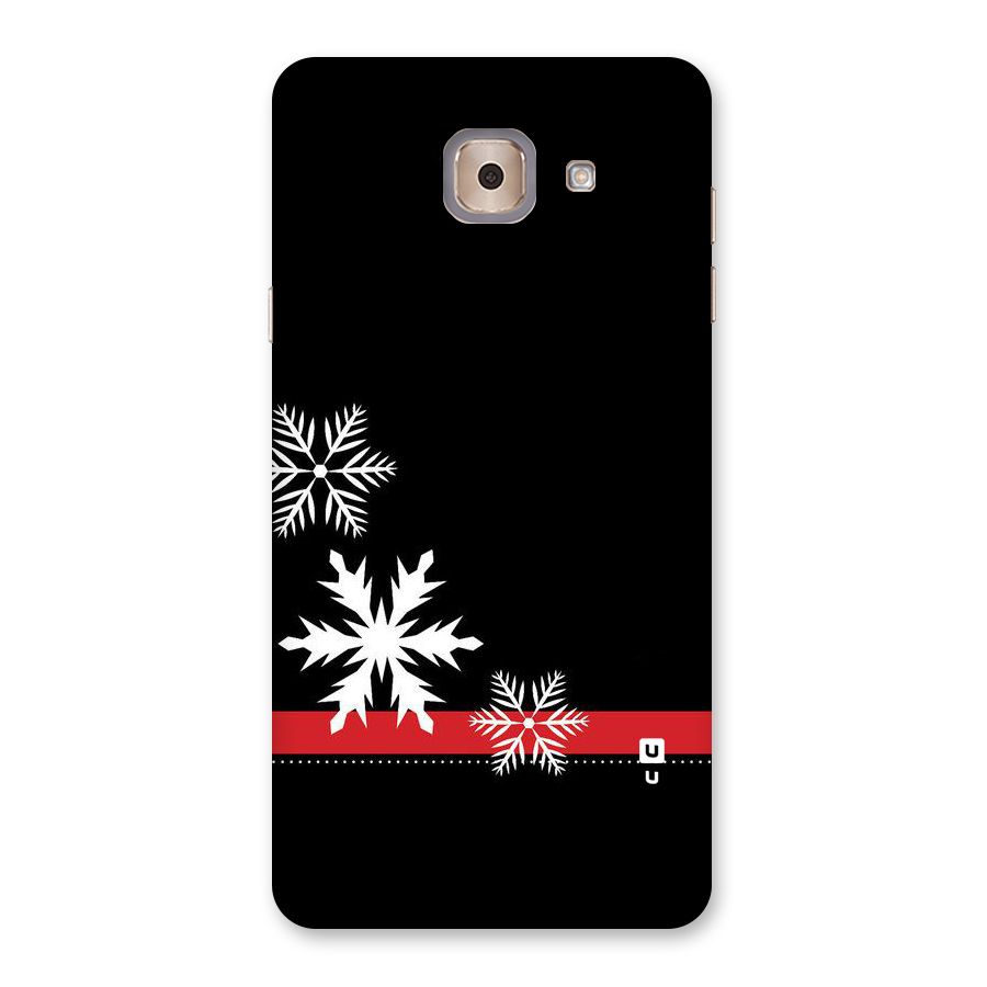 Snowflake Ribbon Back Case for Galaxy J7 Max