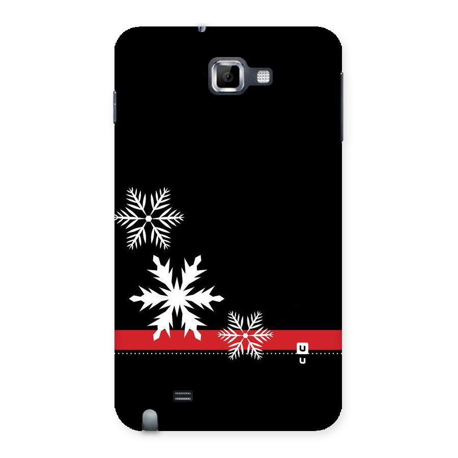Snowflake Ribbon Back Case for Galaxy Note