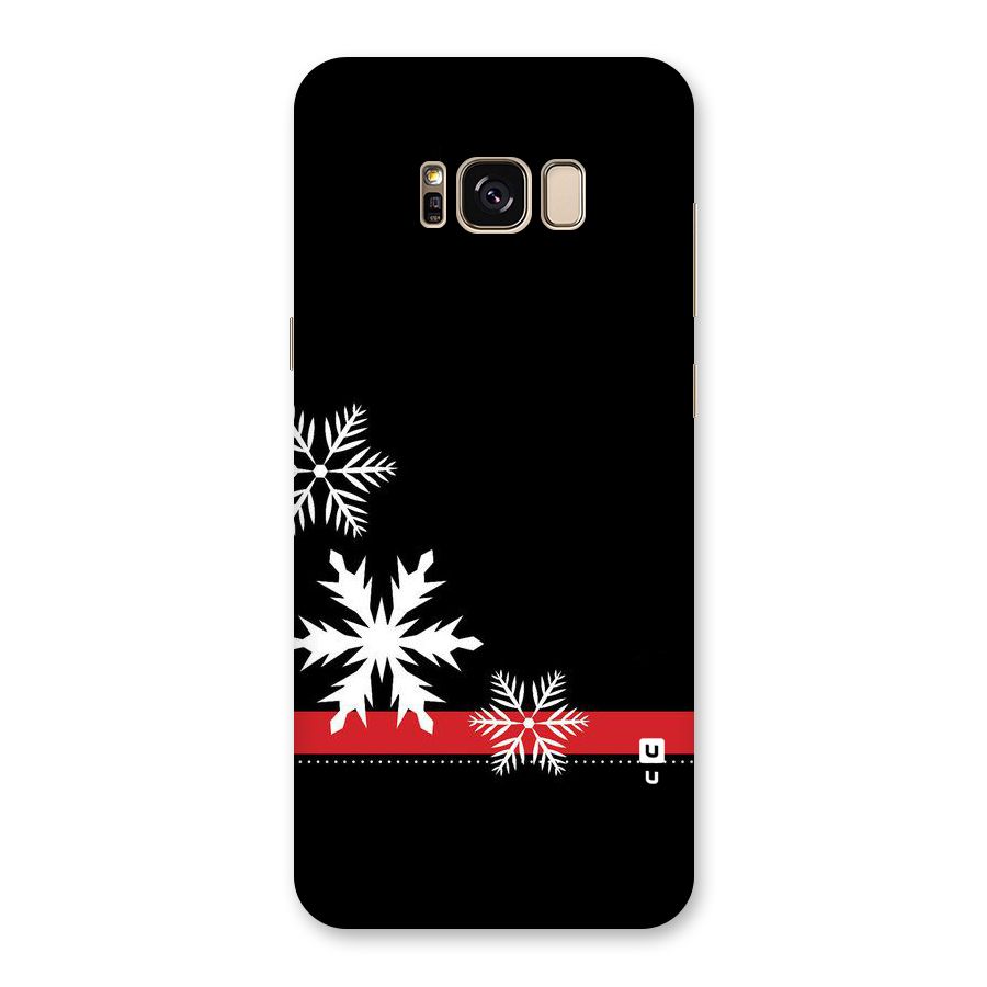 Snowflake Ribbon Back Case for Galaxy S8 Plus