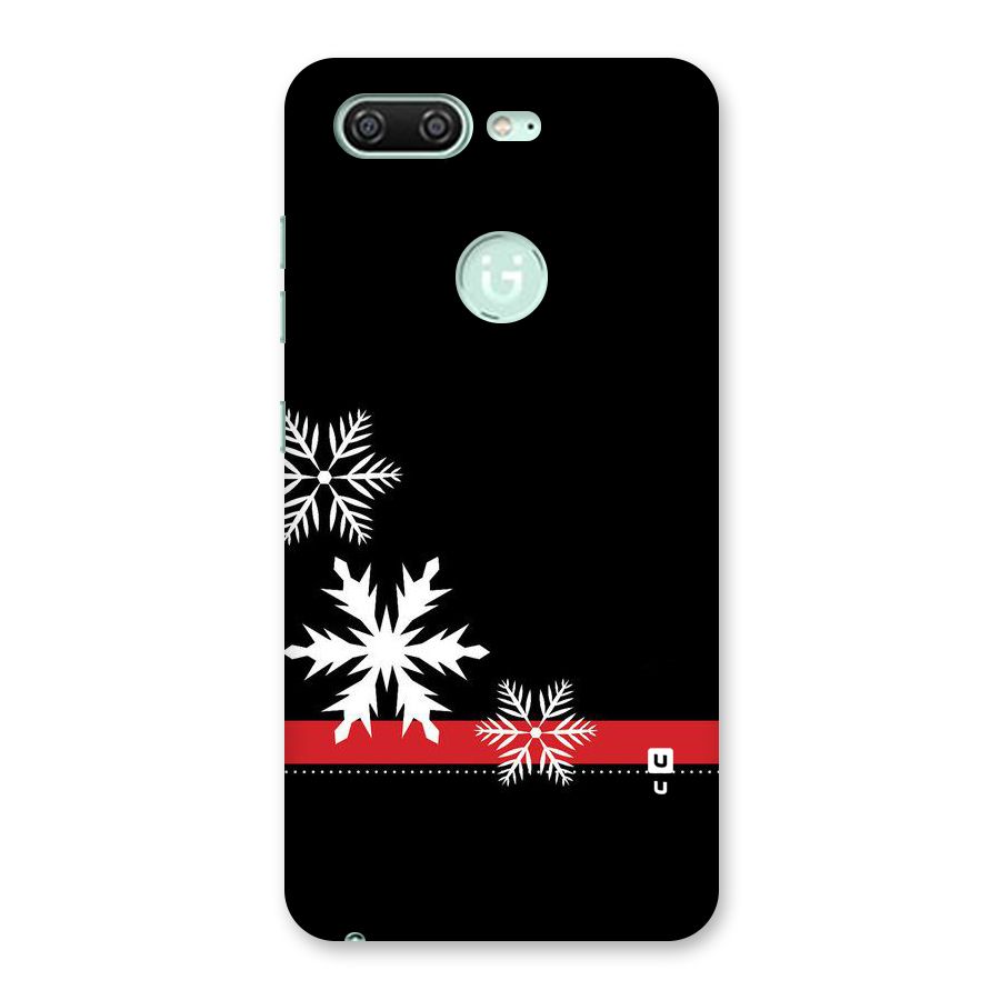 Snowflake Ribbon Back Case for Gionee S10