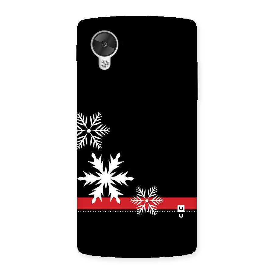 Snowflake Ribbon Back Case for Google Nexsus 5