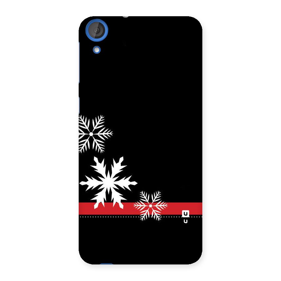 Snowflake Ribbon Back Case for HTC Desire 820