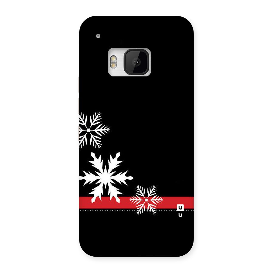 Snowflake Ribbon Back Case for HTC One M9