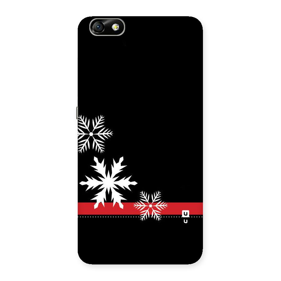 Snowflake Ribbon Back Case for Honor 4X