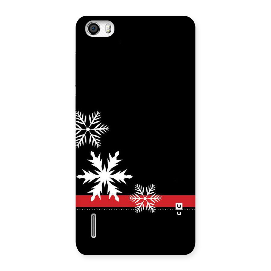 Snowflake Ribbon Back Case for Honor 6