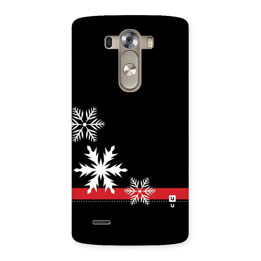 Snowflake Ribbon Back Case for LG G3