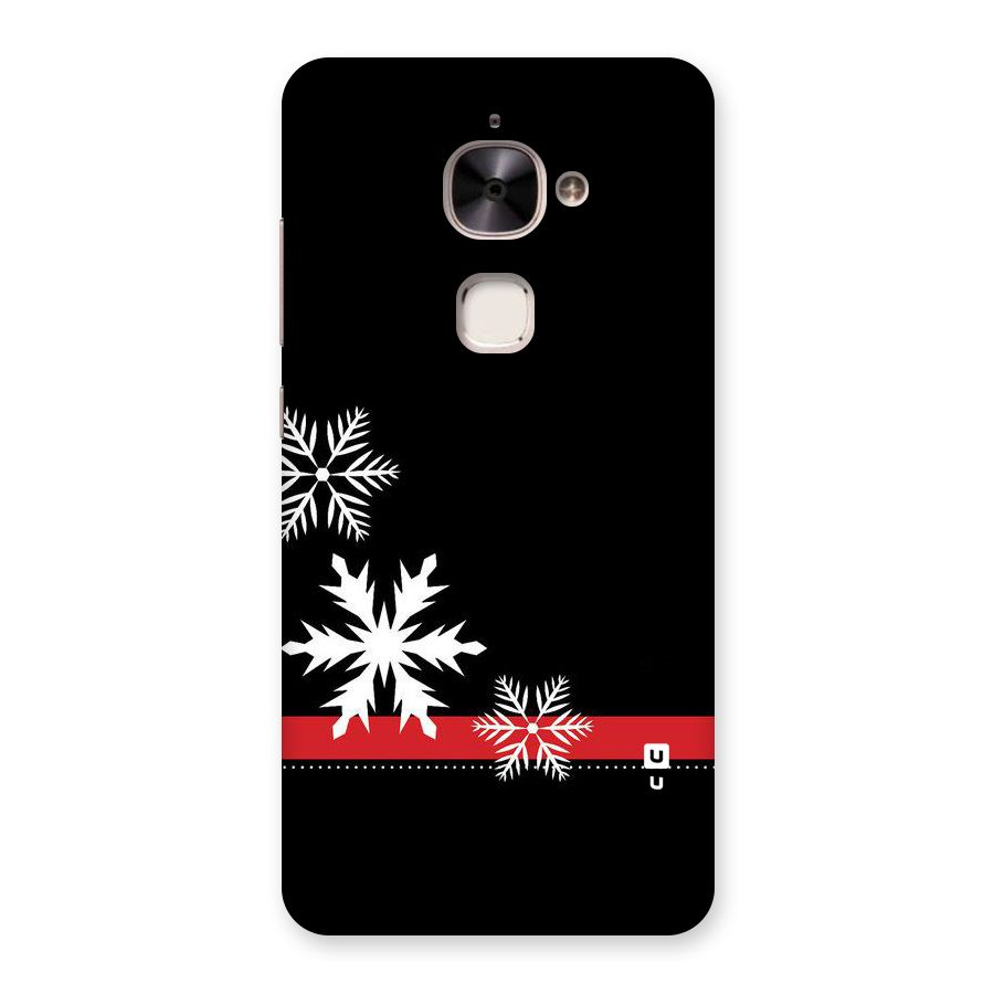 Snowflake Ribbon Back Case for Le 2