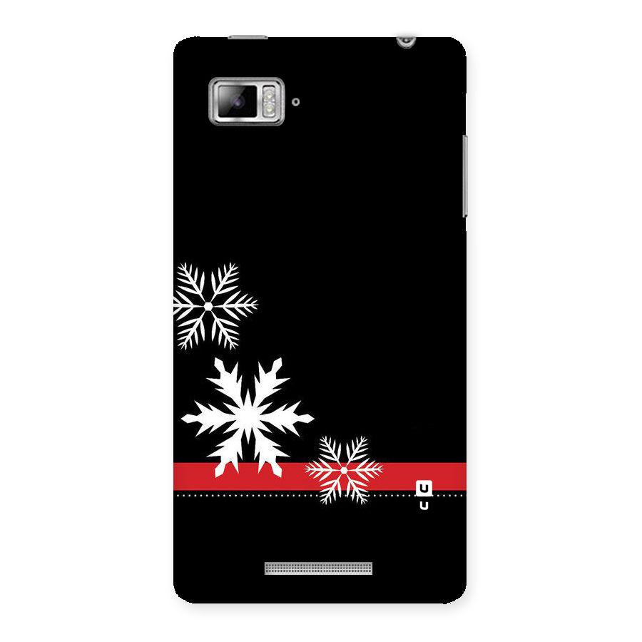 Snowflake Ribbon Back Case for Lenovo Vibe Z K910