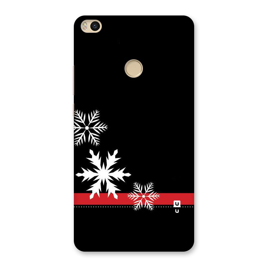 Snowflake Ribbon Back Case for Mi Max 2