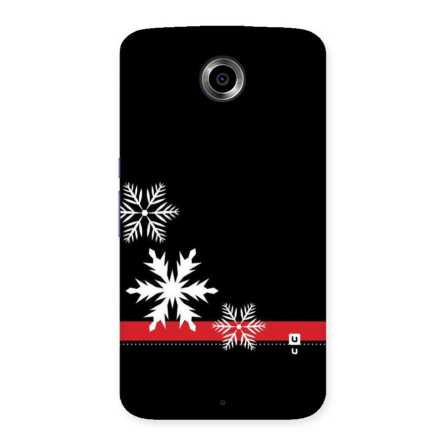 Snowflake Ribbon Back Case for Nexsus 6