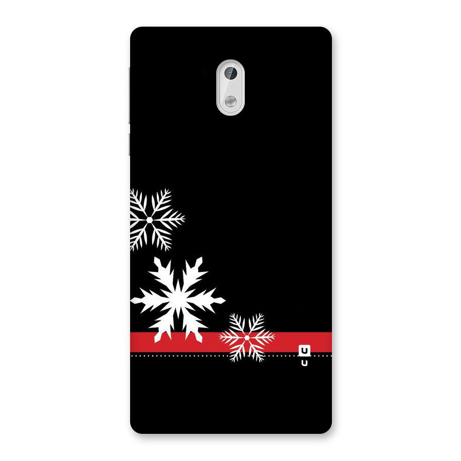 Snowflake Ribbon Back Case for Nokia 3