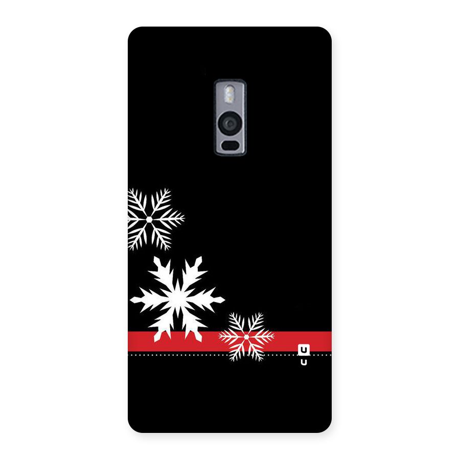 Snowflake Ribbon Back Case for OnePlus Two