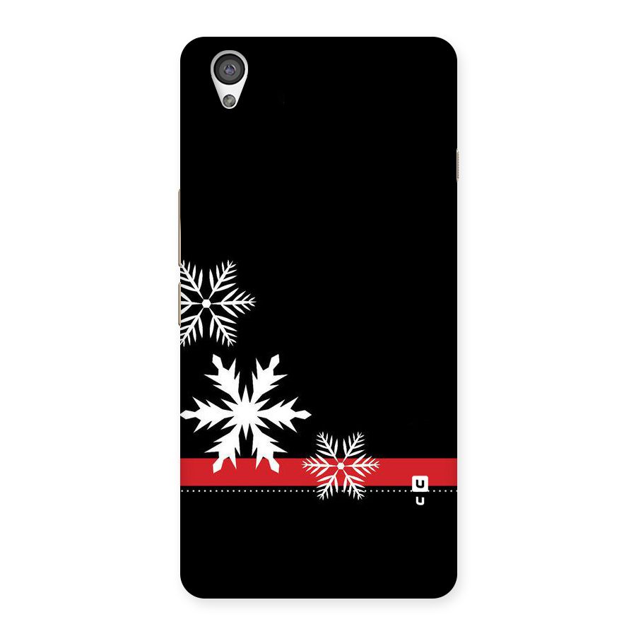 Snowflake Ribbon Back Case for OnePlus X