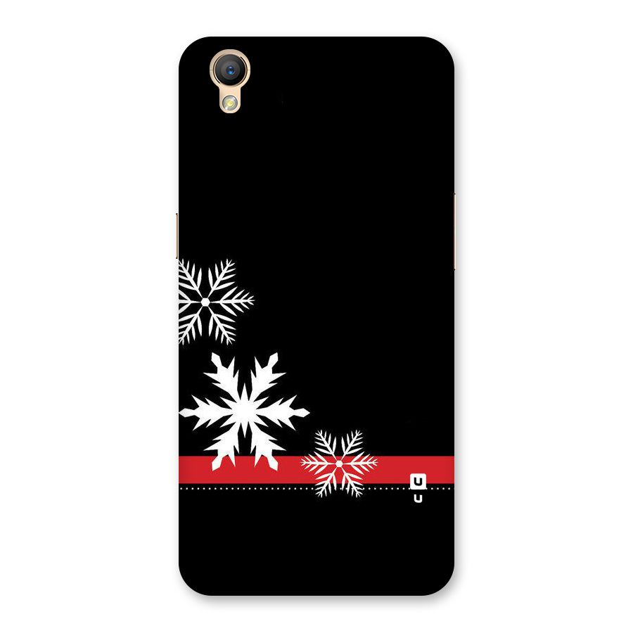 Snowflake Ribbon Back Case for Oppo A37
