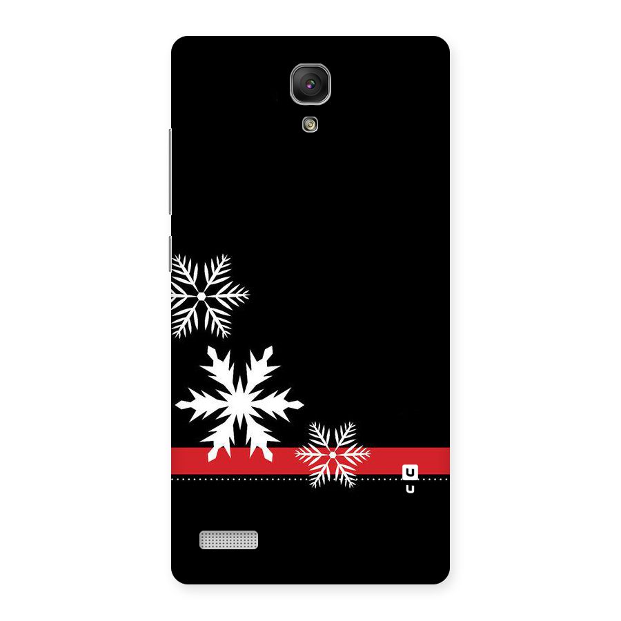 Snowflake Ribbon Back Case for Redmi Note Prime