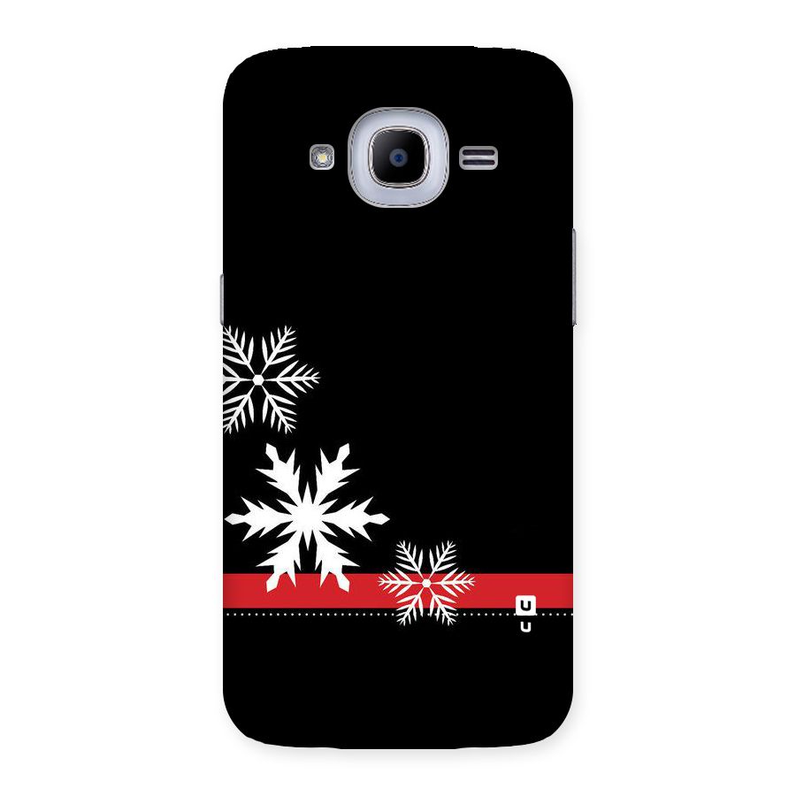 Snowflake Ribbon Back Case for Samsung Galaxy J2 Pro