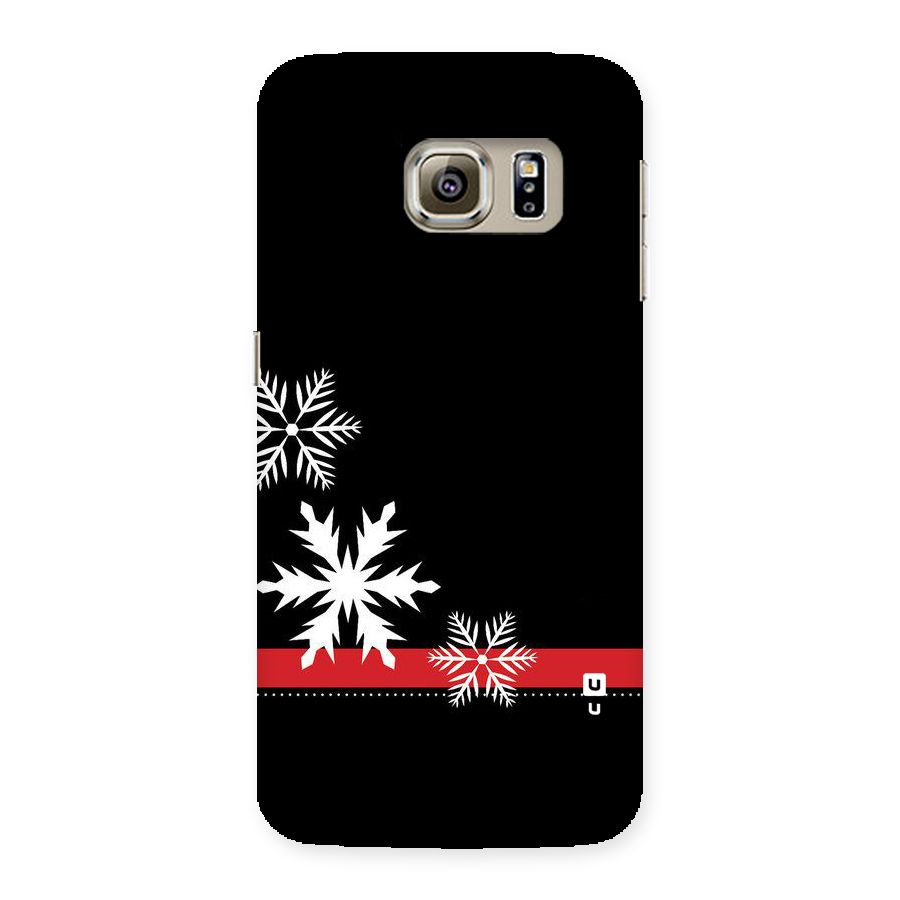 Snowflake Ribbon Back Case for Samsung Galaxy S6 Edge