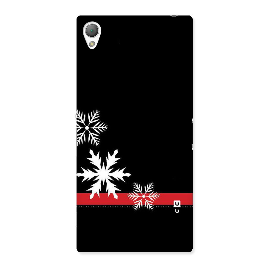 Snowflake Ribbon Back Case for Sony Xperia Z3